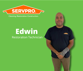 Edwin, team member at SERVPRO of St. Augustine, St. Augustine Beach, S. Nocatee and World Golf Village
