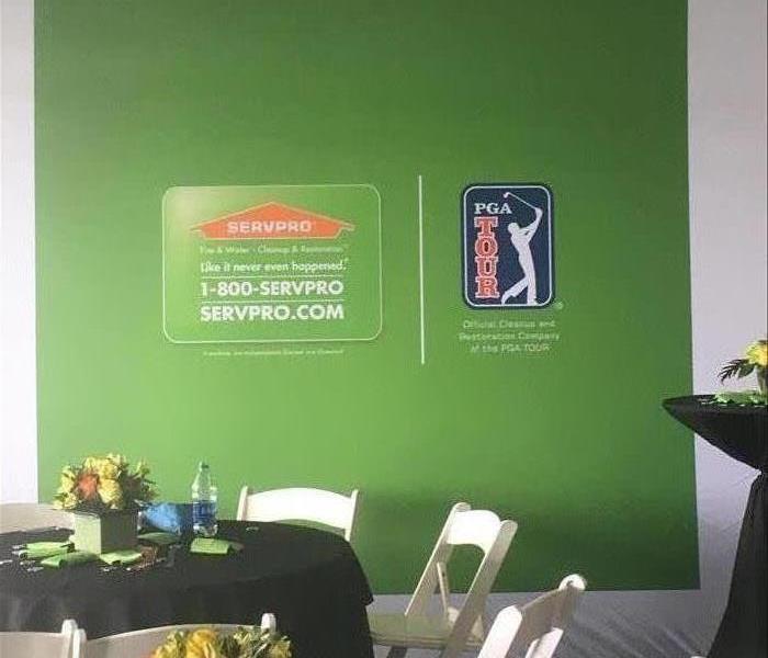 SERVPRO PGA Tour Sign