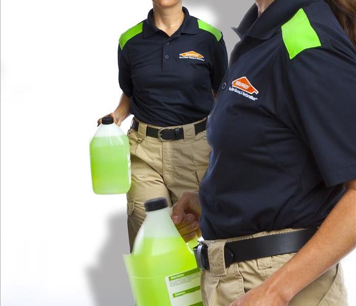 SERVPRO in-house chemicals 