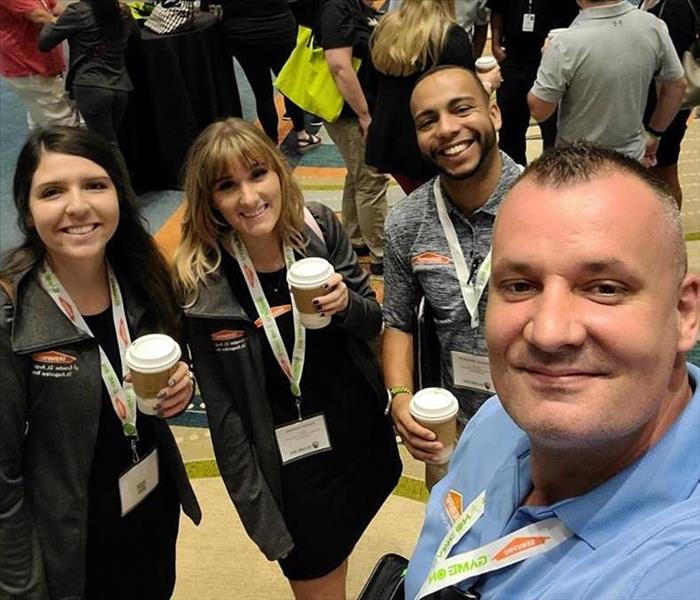 SERVPRO of greater St. Augustine team at the SERVPRO 2021 convention 
