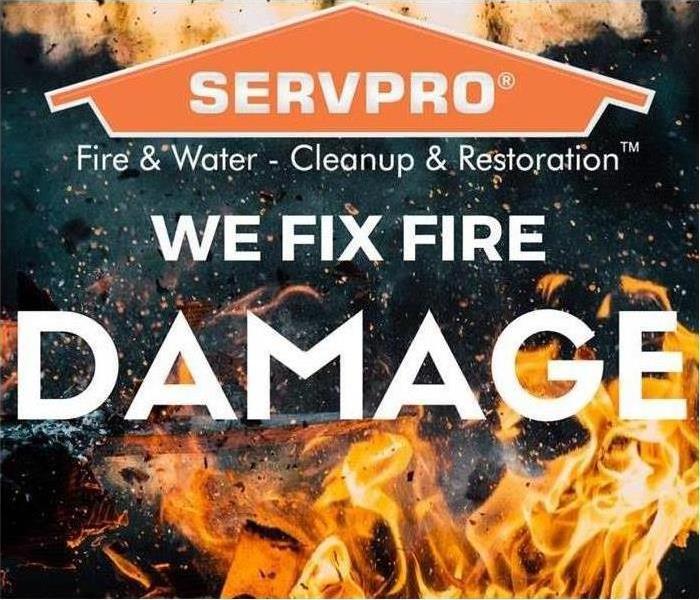 SERVPRO Fire Damage Advertisement